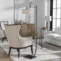UTTERMOST, LAMINE FLOOR LAMP, FLOOR LAMP