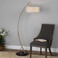 UTTERMOST, VARDAR CURVED FLOOR LAMP, FLOOR LAMP