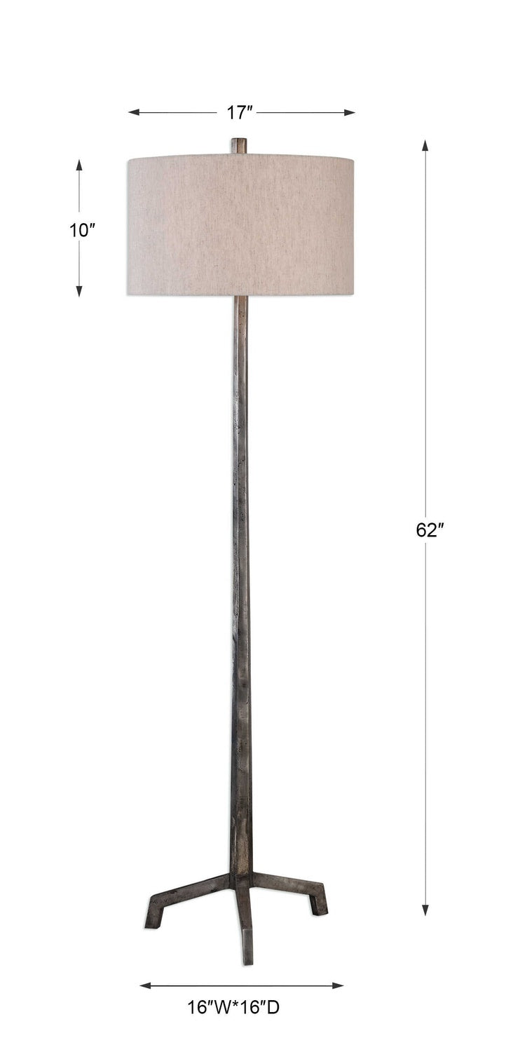 UTTERMOST, IVOR CAST FLOOR LAMP, FLOOR LAMP