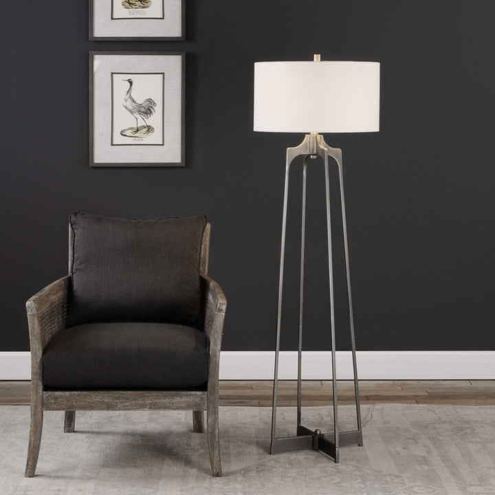 UTTERMOST, Adrian Modern Floor Lamp, FLOOR LAMP
