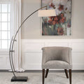 UTTERMOST, Calogero Arc Floor Lamp, FLOOR LAMP