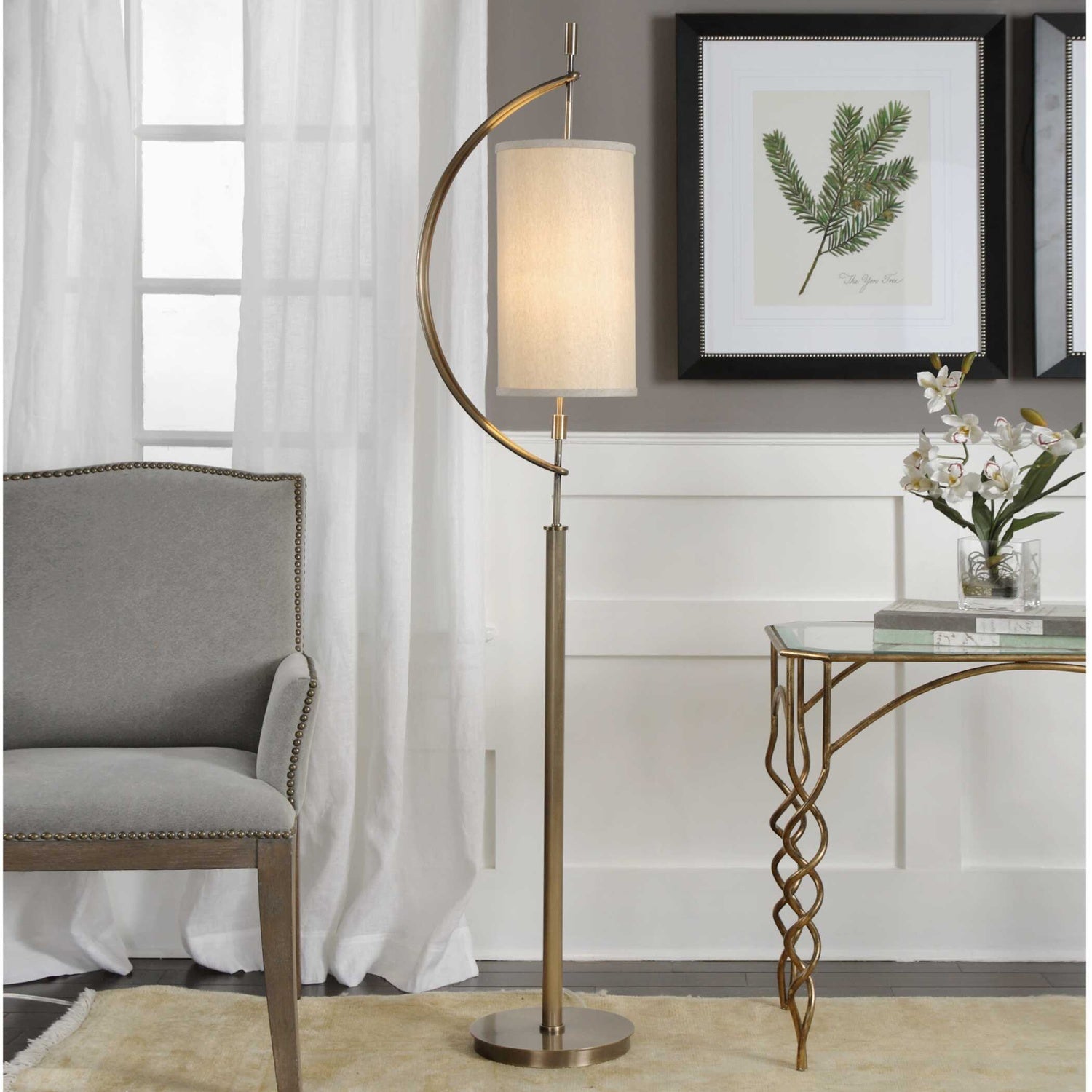 UTTERMOST, Balaour Floor Lamp, FLOOR LAMP