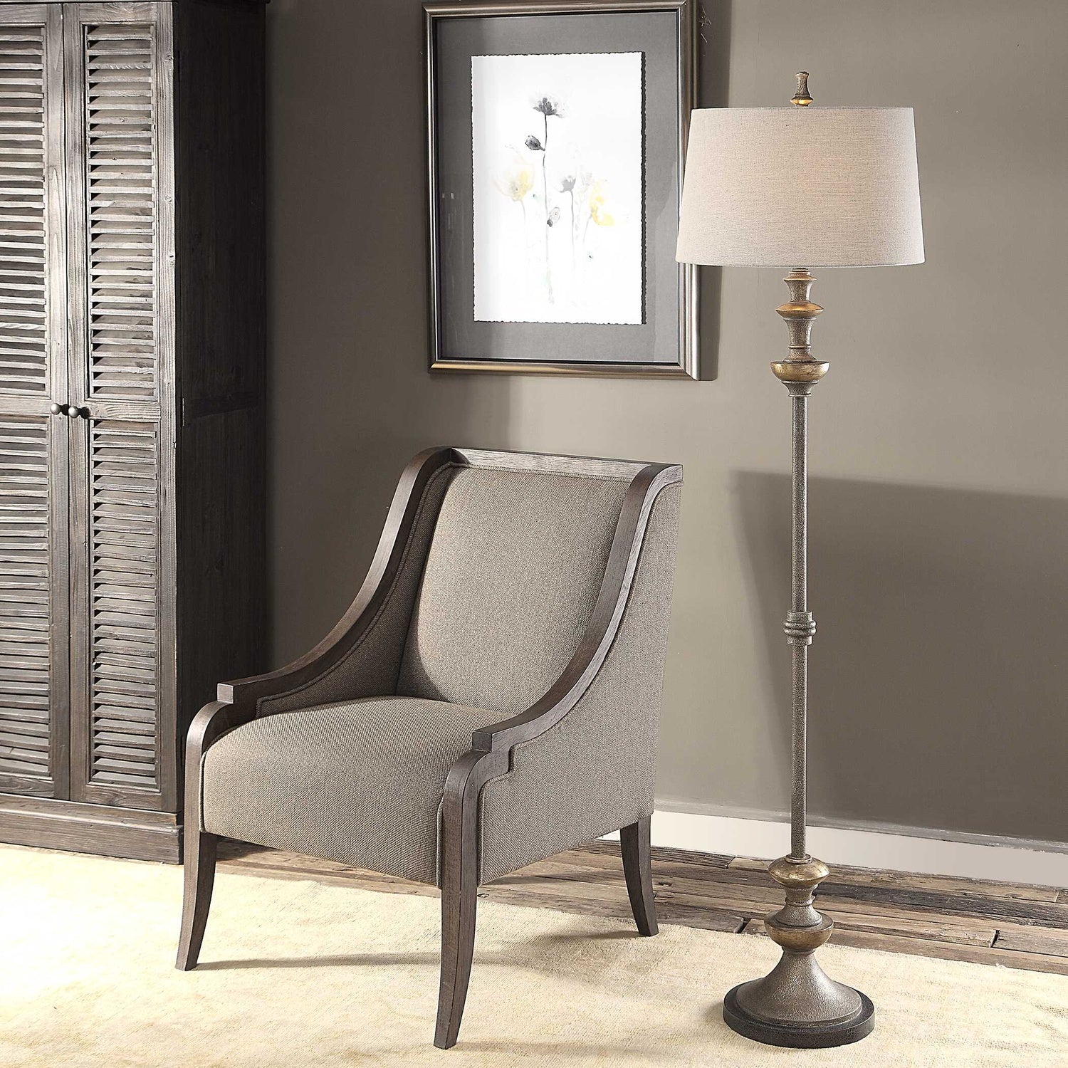 UTTERMOST, Vetralla Floor Lamp, FLOOR LAMP