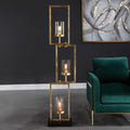 UTTERMOST, CIELO STAGGERED RECTANGLES FLOOR LAMP, FLOOR LAMP