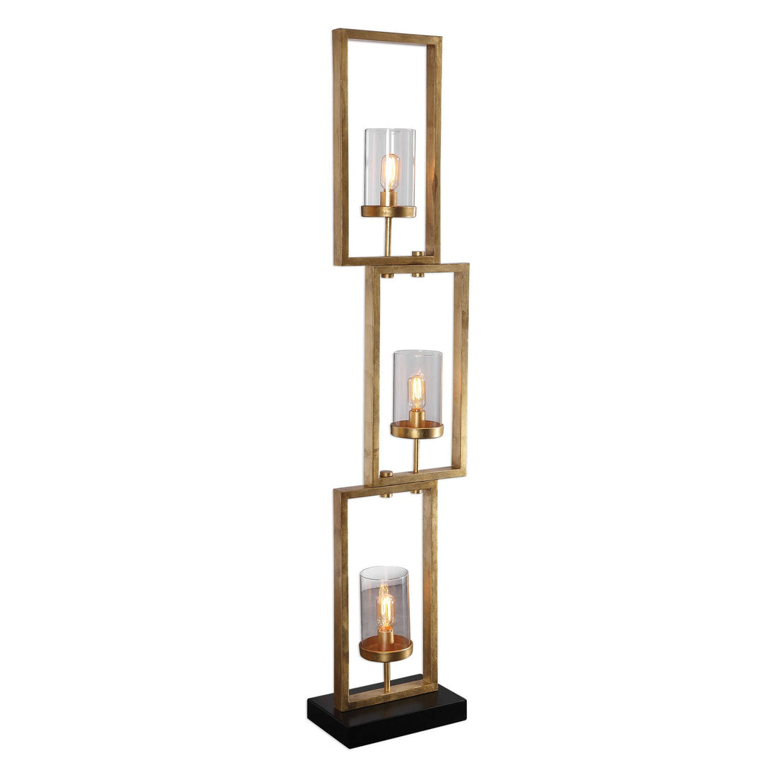 UTTERMOST, Cielo Staggered Rectangles Floor Lamp, FLOOR LAMP