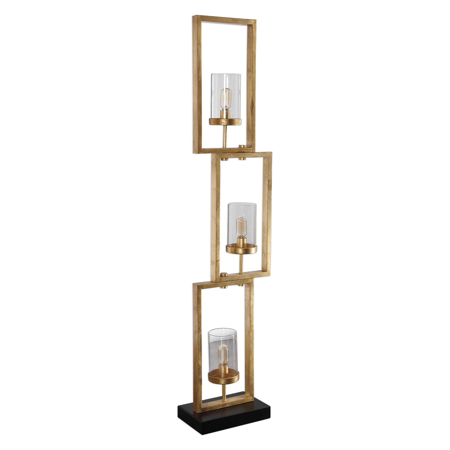 UTTERMOST, Cielo Staggered Rectangles Floor Lamp, FLOOR LAMP