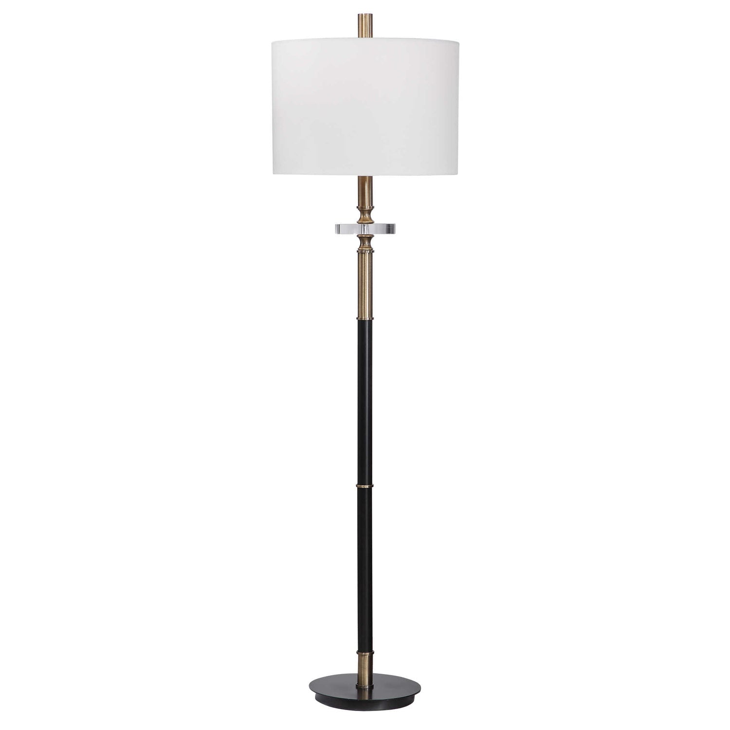 UTTERMOST, Maud Aged Floor Lamp, FLOOR LAMP