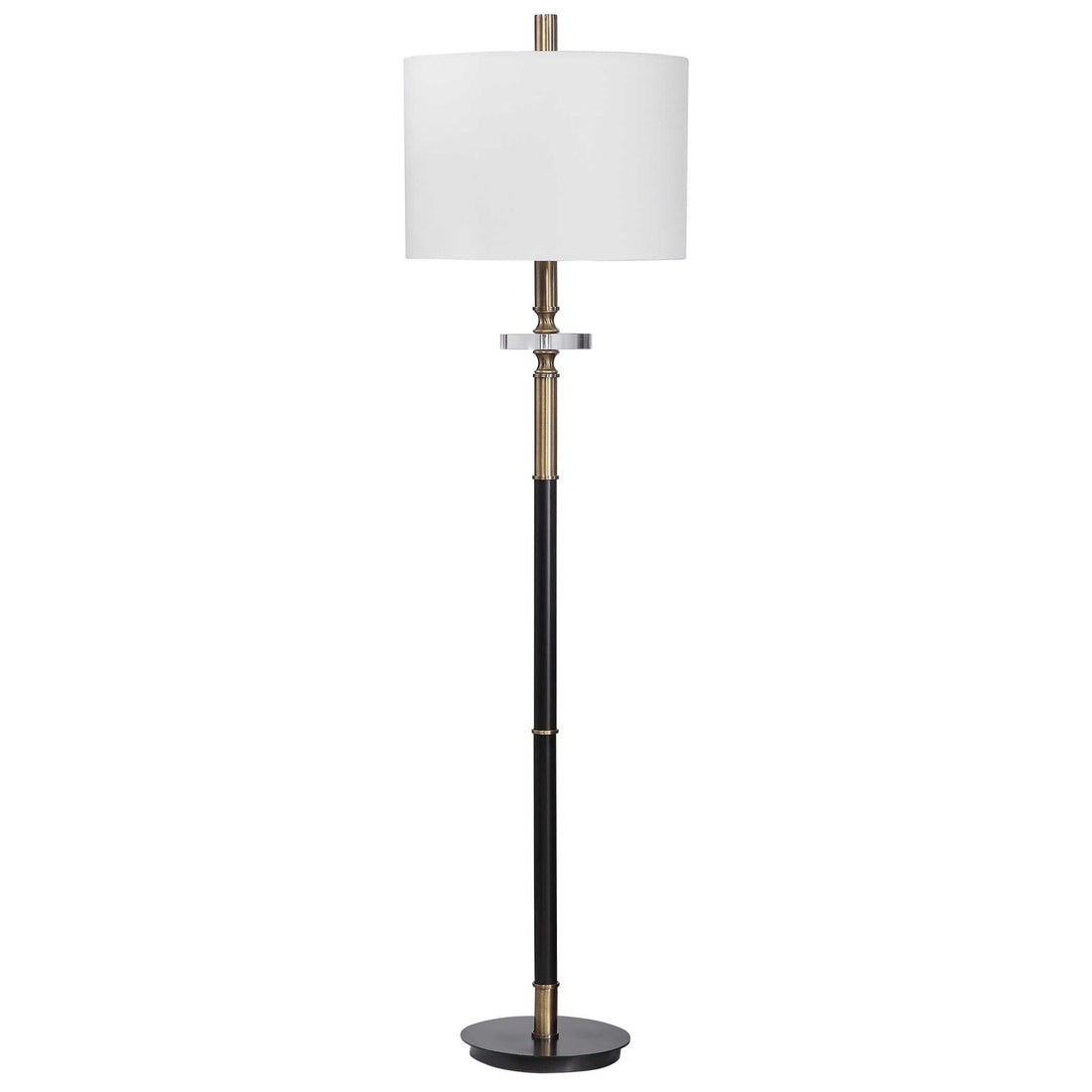 UTTERMOST, Maud Aged Floor Lamp, FLOOR LAMP