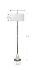 UTTERMOST, Minette Mid-Century Floor Lamp, FLOOR LAMP
