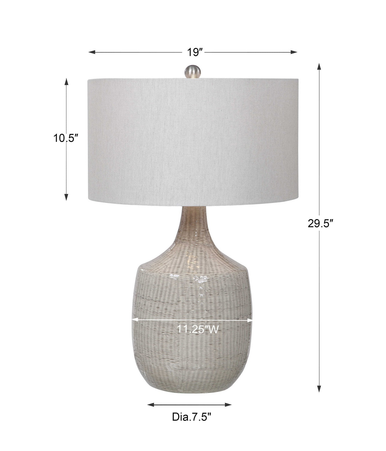UTTERMOST, Felipe Table Lamp, TABLE LAMPS
