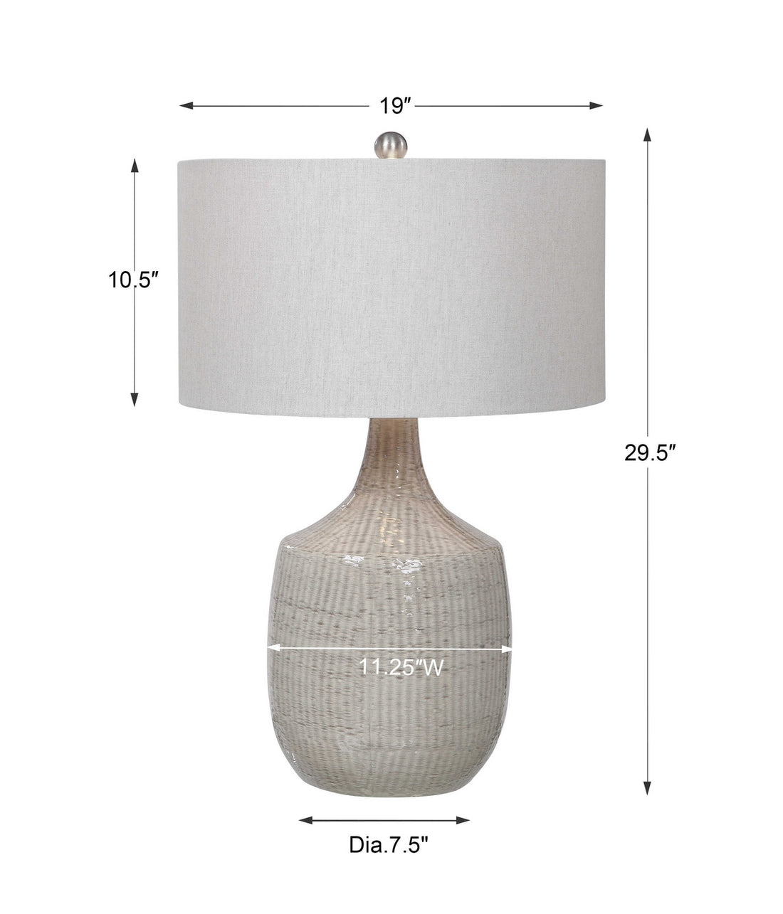 UTTERMOST, FELIPE TABLE LAMP, TABLE LAMPS