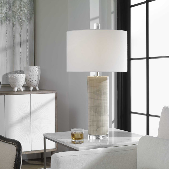 UTTERMOST, ZESIRO MODERN TABLE LAMP, TABLE LAMPS