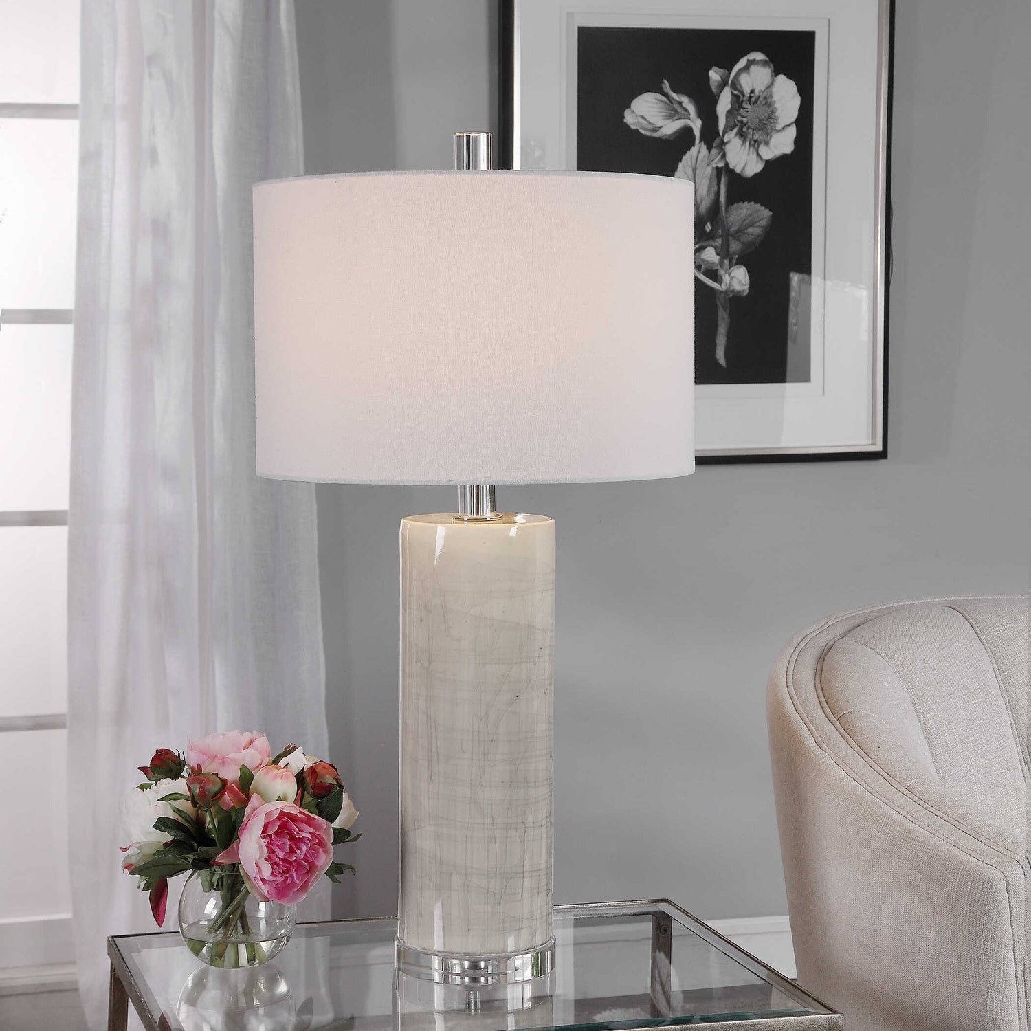 UTTERMOST, Zesiro Modern Table Lamp, TABLE LAMPS