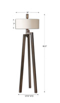 UTTERMOST, Mondovi Modern Floor Lamp, FLOOR LAMP