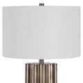 UTTERMOST, Khalio Gun Metal Table Lamp, TABLE LAMPS