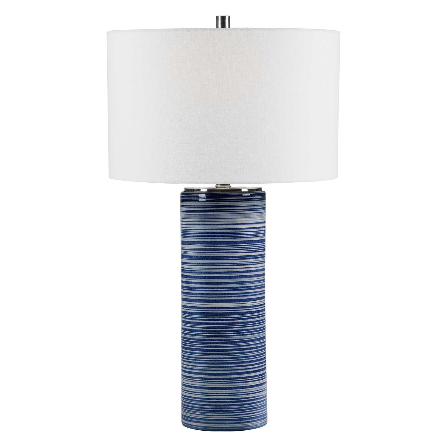 UTTERMOST, Montauk Striped Table Lamp, TABLE LAMPS