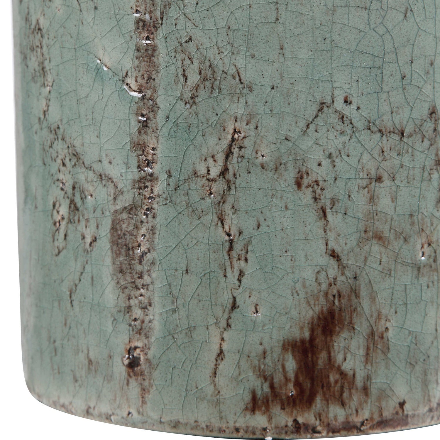 UTTERMOST, Callais Crackled Aqua Table Lamp, TABLE LAMPS