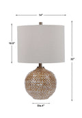 UTTERMOST, Lagos Rustic Table Lamp, TABLE LAMPS