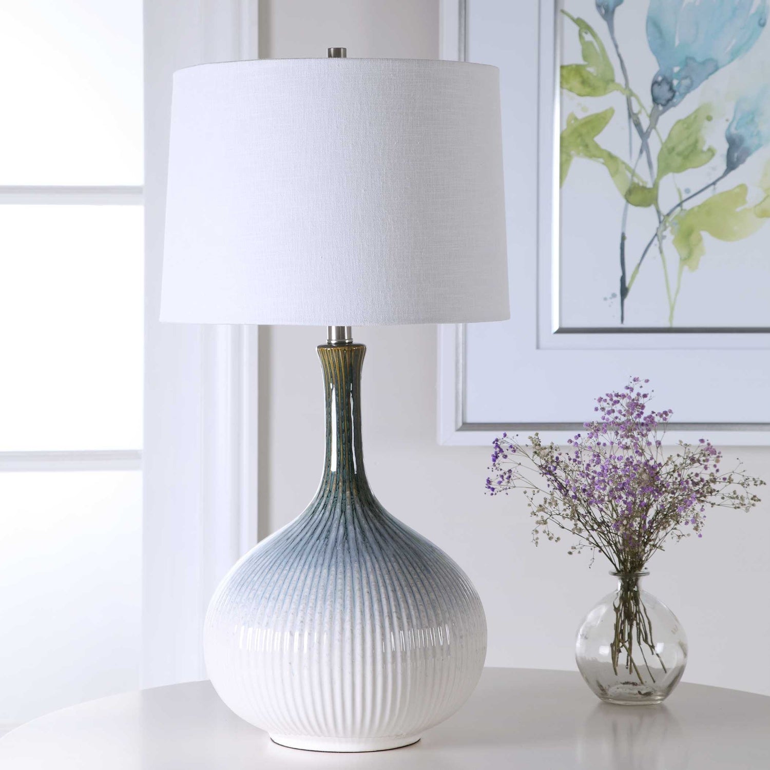 UTTERMOST, EICHLER MID-CENTURY TABLE LAMP, TABLE LAMPS