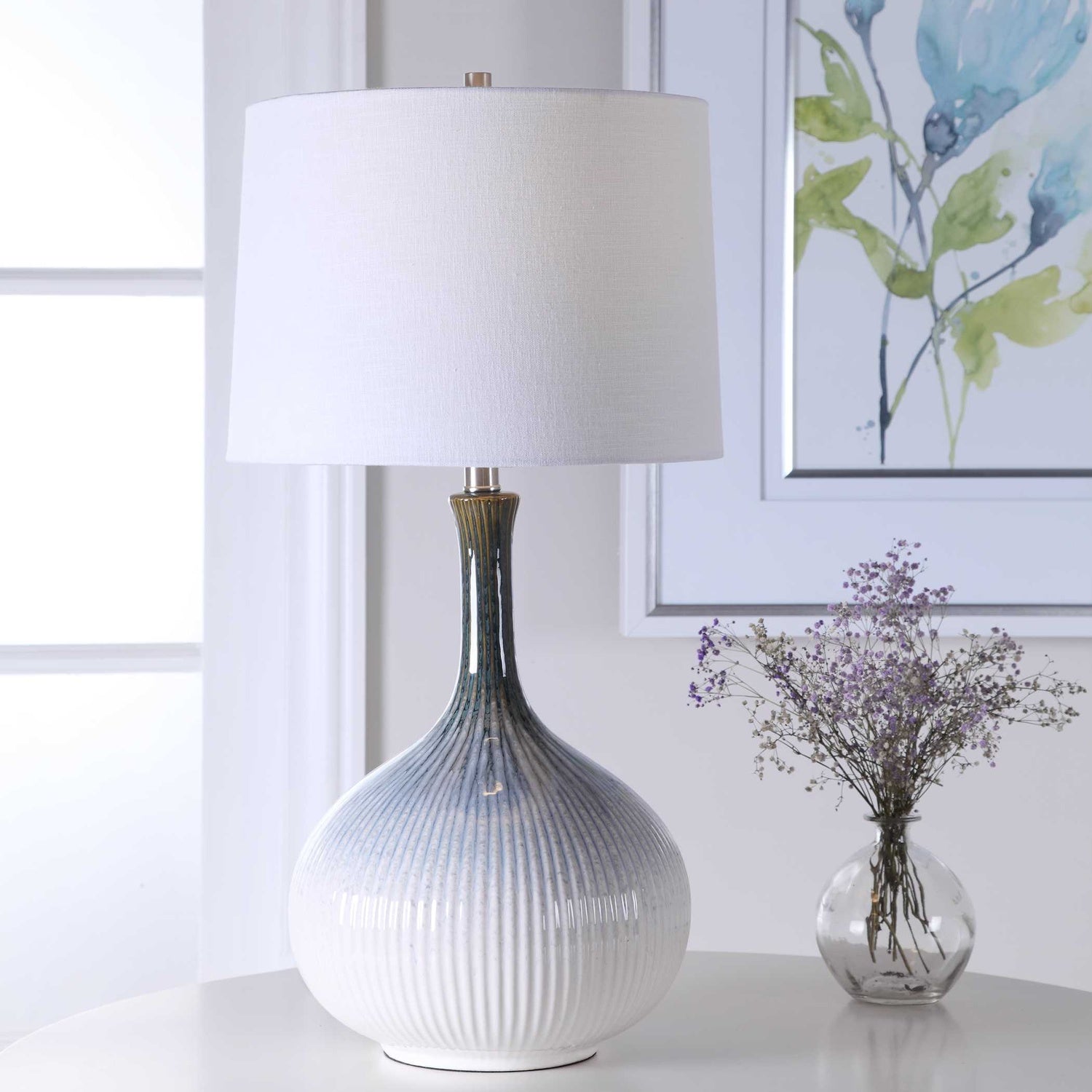 UTTERMOST, EICHLER MID-CENTURY TABLE LAMP, TABLE LAMPS
