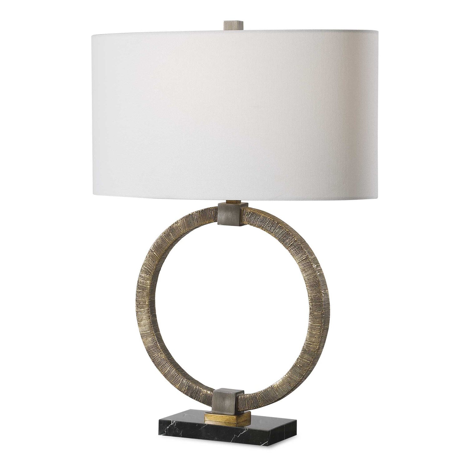 UTTERMOST, RELIC AGED TABLE LAMP, TABLE LAMPS