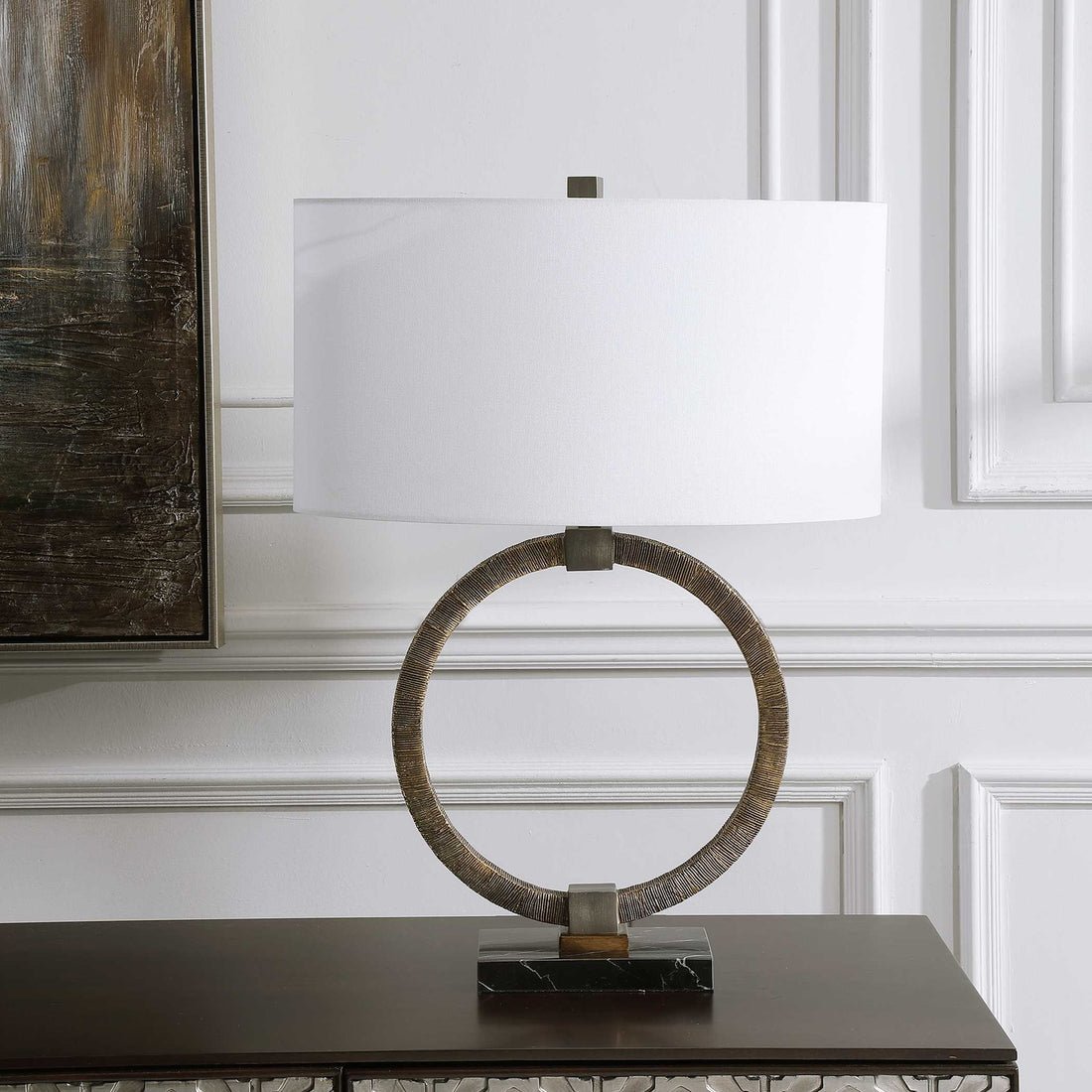 UTTERMOST, Relic Aged Table Lamp, TABLE LAMPS