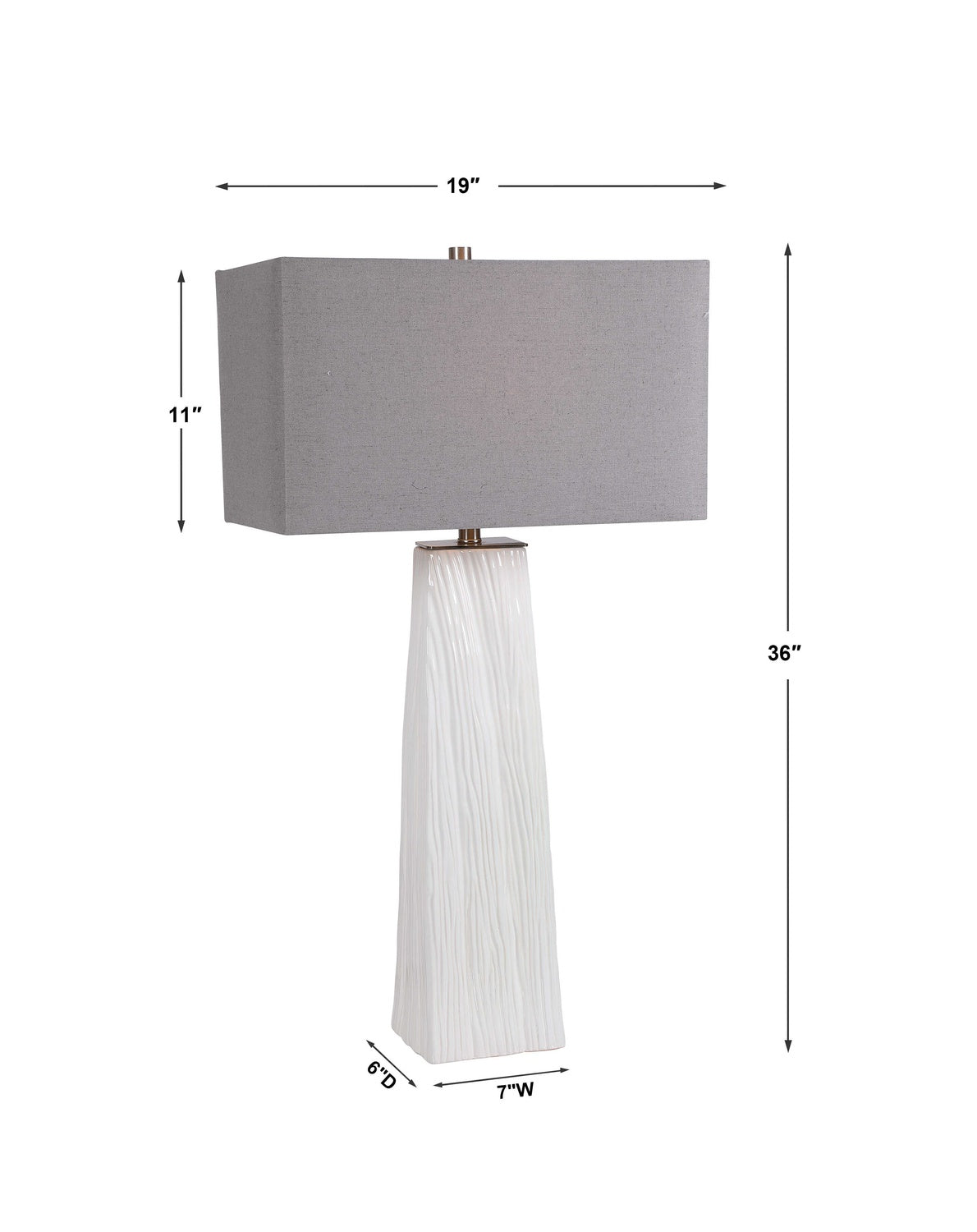 UTTERMOST, SYCAMORE TABLE LAMP, TABLE LAMPS