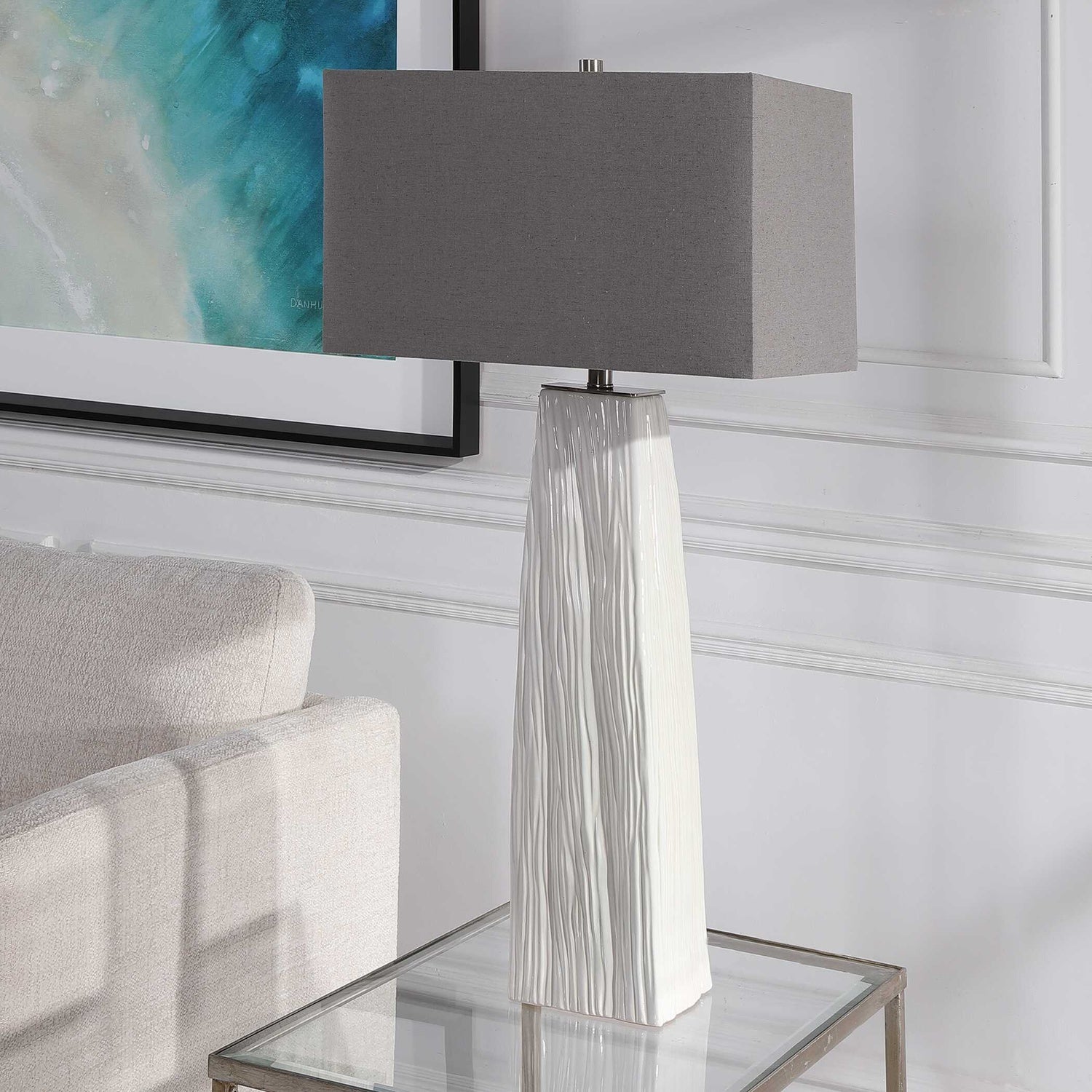 UTTERMOST, SYCAMORE TABLE LAMP, TABLE LAMPS