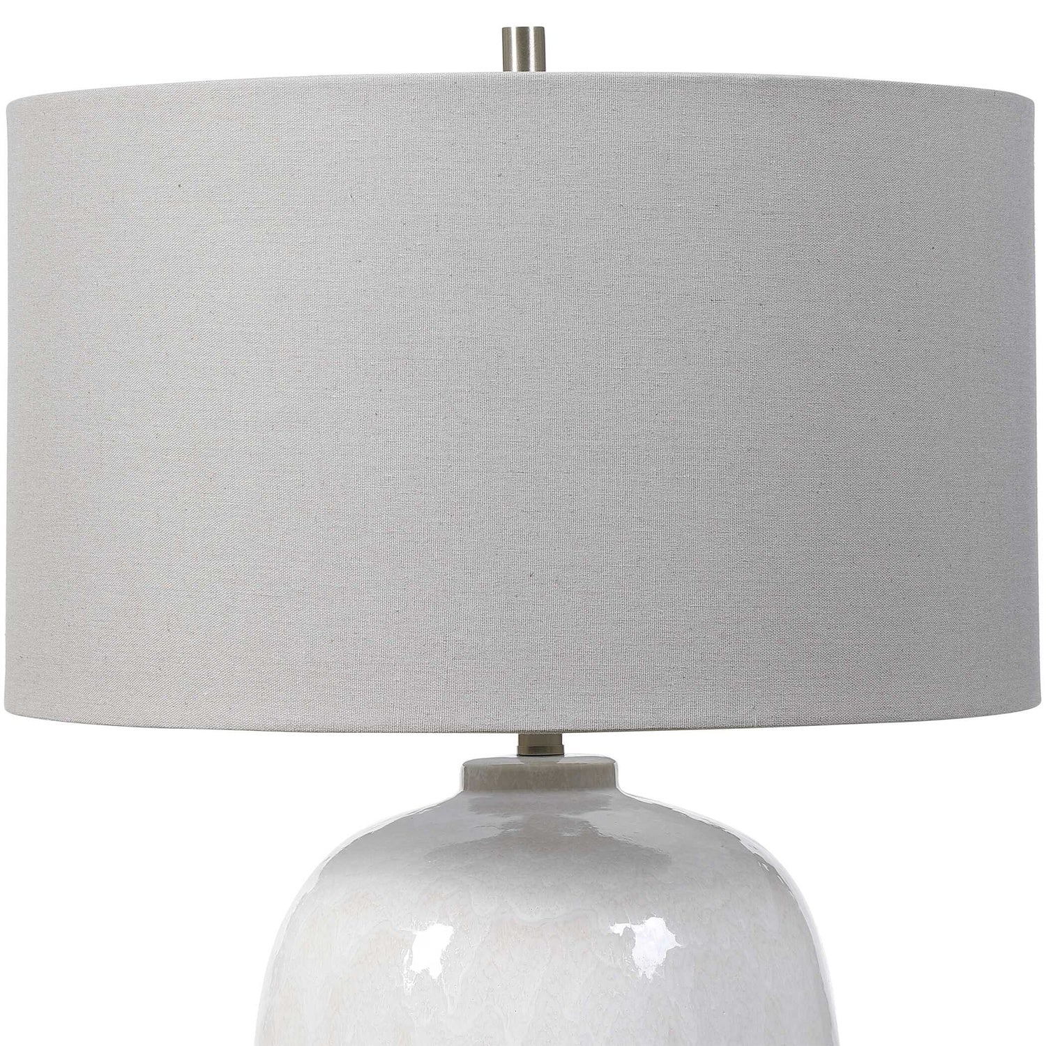 UTTERMOST, Winterscape Glaze Table Lamp, TABLE LAMPS