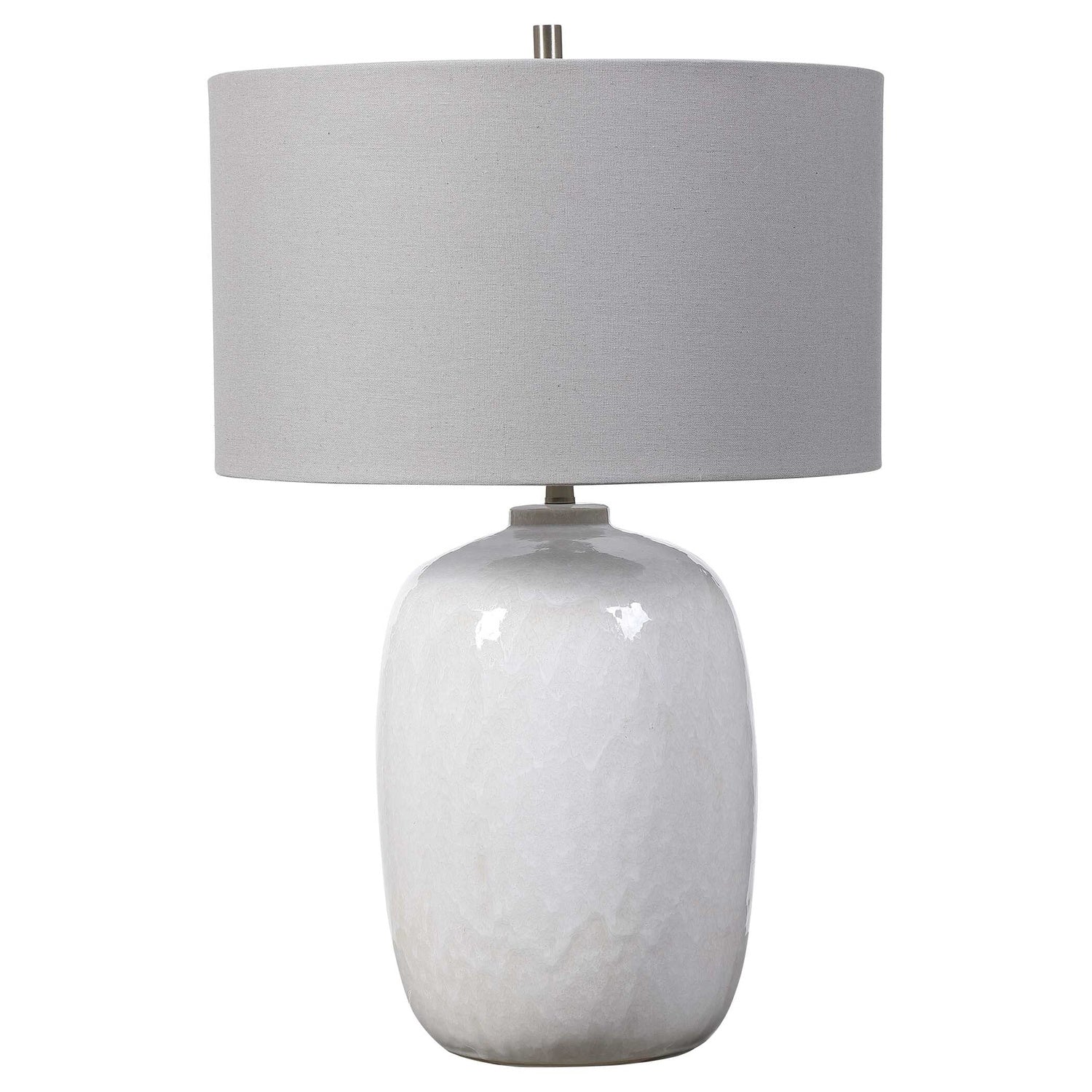 UTTERMOST, Winterscape Glaze Table Lamp, TABLE LAMPS
