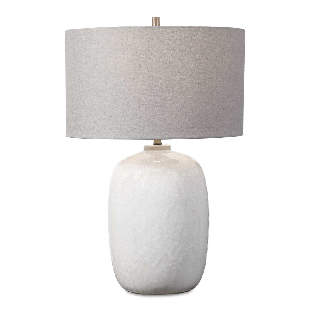 UTTERMOST, Winterscape Glaze Table Lamp, TABLE LAMPS
