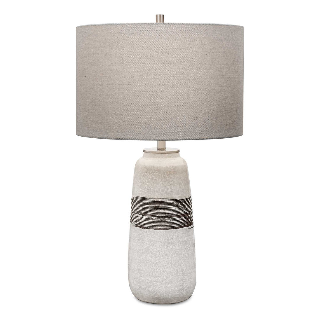 UTTERMOST, COMANCHE CRACKLE TABLE LAMP, TABLE LAMPS