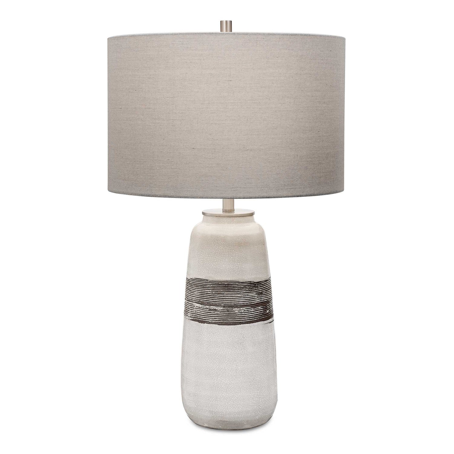 UTTERMOST, COMANCHE CRACKLE TABLE LAMP, TABLE LAMPS