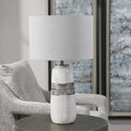 UTTERMOST, COMANCHE CRACKLE TABLE LAMP, TABLE LAMPS
