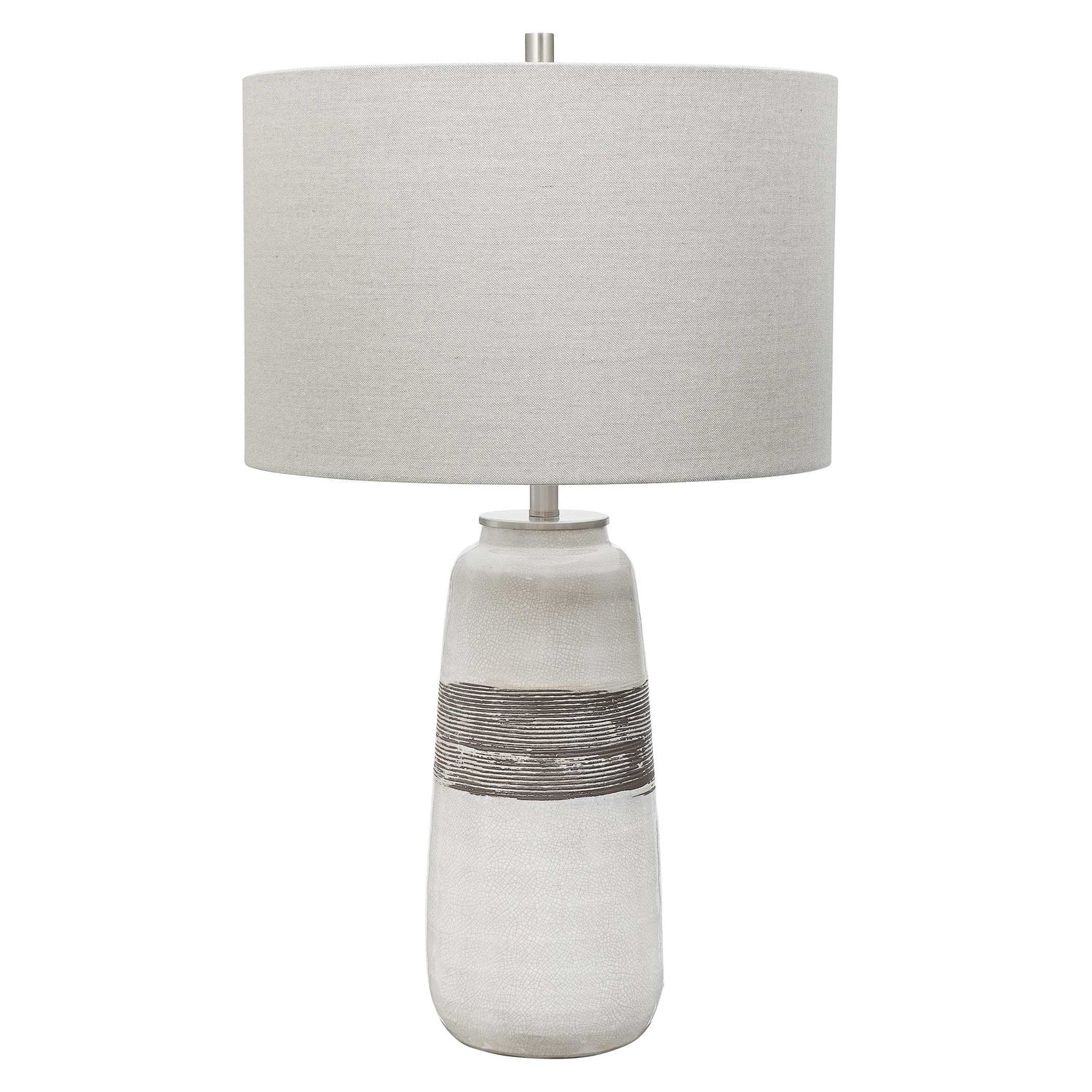 UTTERMOST, COMANCHE CRACKLE TABLE LAMP, TABLE LAMPS