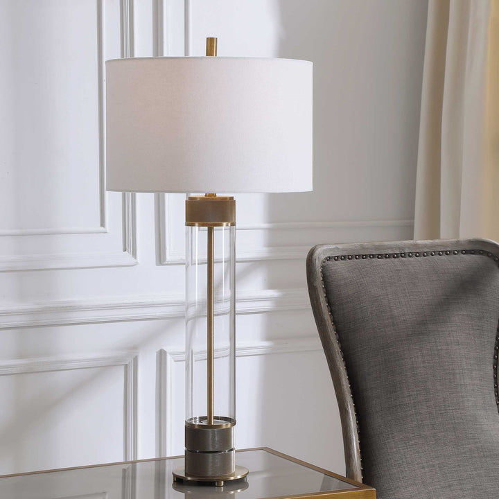 UTTERMOST, ANMER INDUSTRIAL TABLE LAMP, TABLE LAMPS