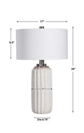 UTTERMOST, Azariah Crackle Table Lamp, TABLE LAMPS