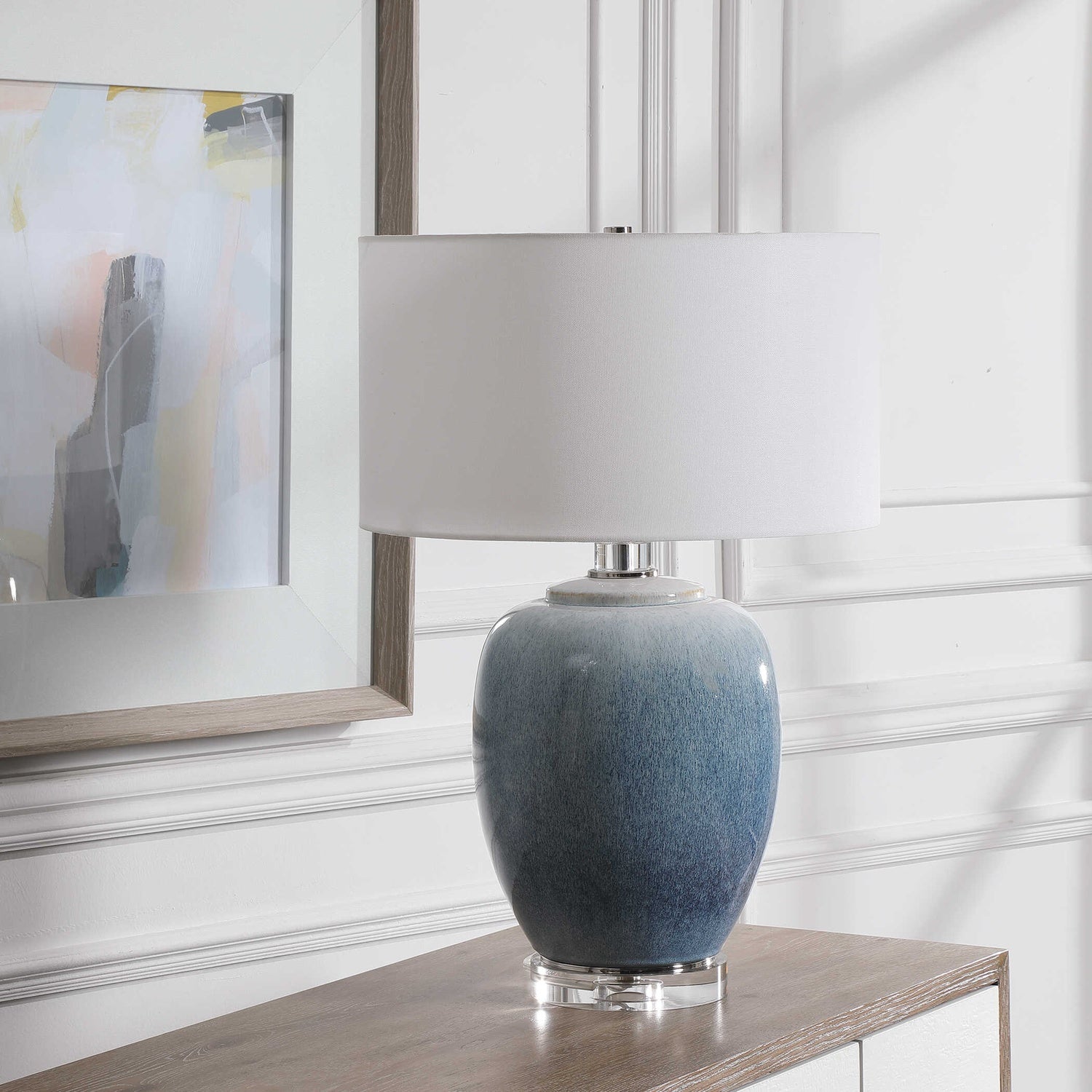 UTTERMOST, WATERS TABLE LAMP, TABLE LAMPS