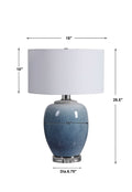 UTTERMOST, WATERS TABLE LAMP, TABLE LAMPS