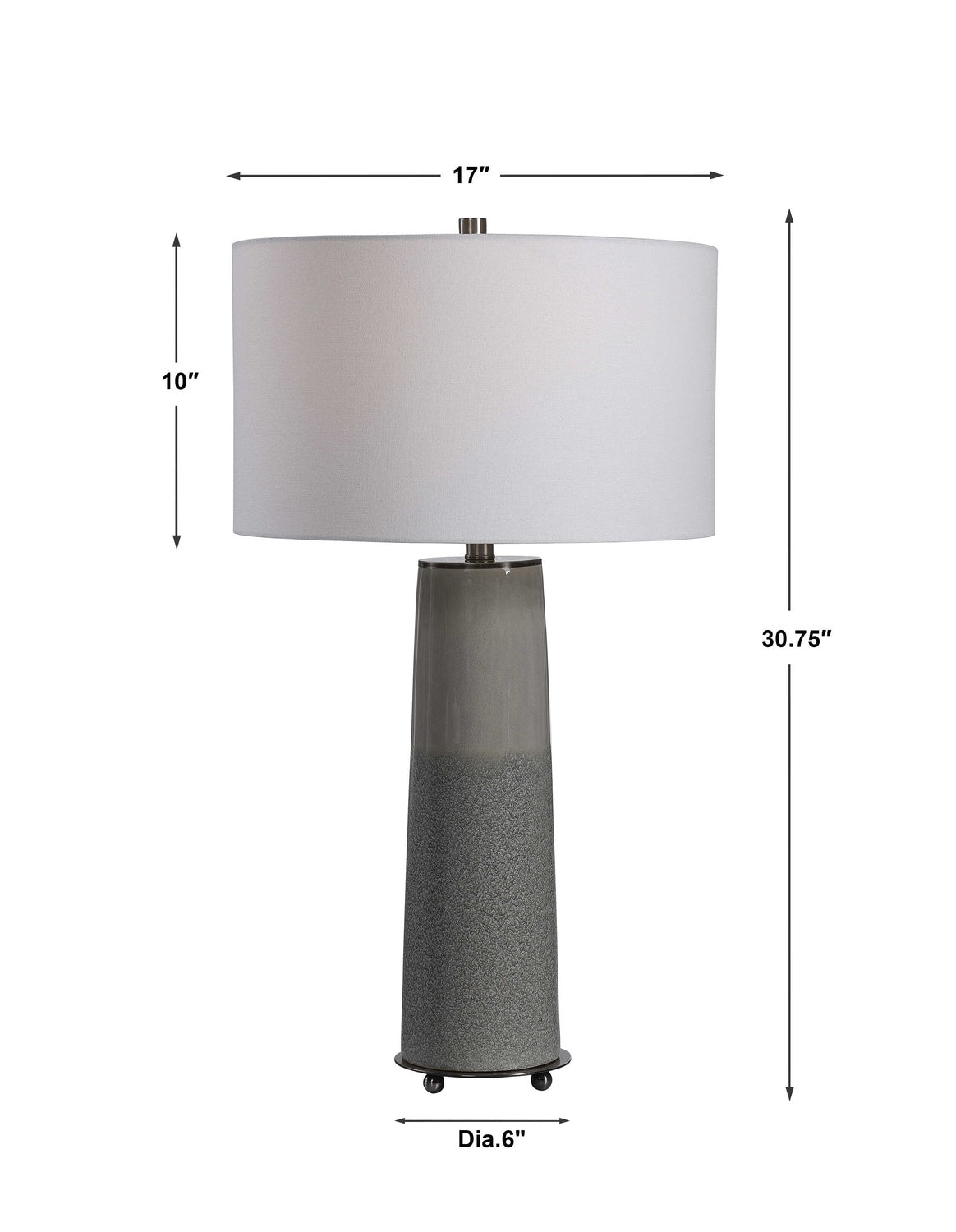UTTERMOST, ABDEL GLAZE TABLE LAMP, TABLE LAMPS
