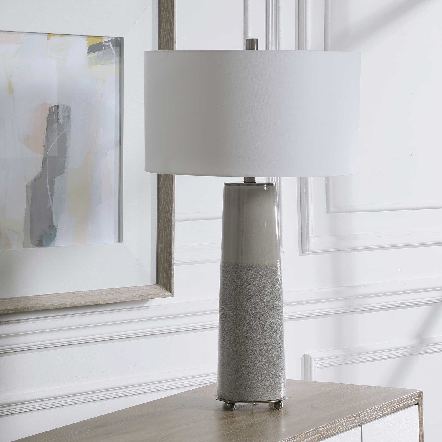 UTTERMOST, ABDEL GLAZE TABLE LAMP, TABLE LAMPS