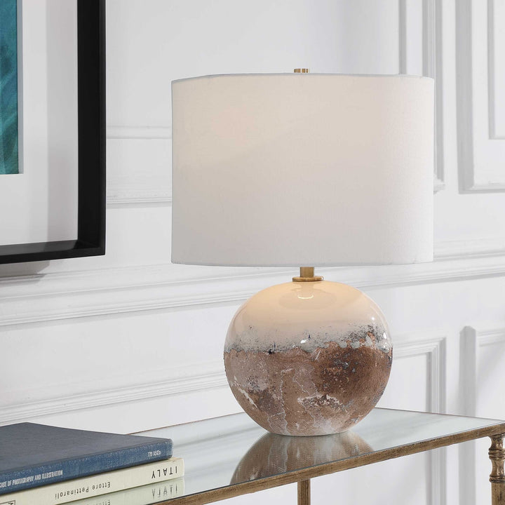 UTTERMOST, DURANGO TERRACOTTA ACCENT LAMP, TABLE LAMPS