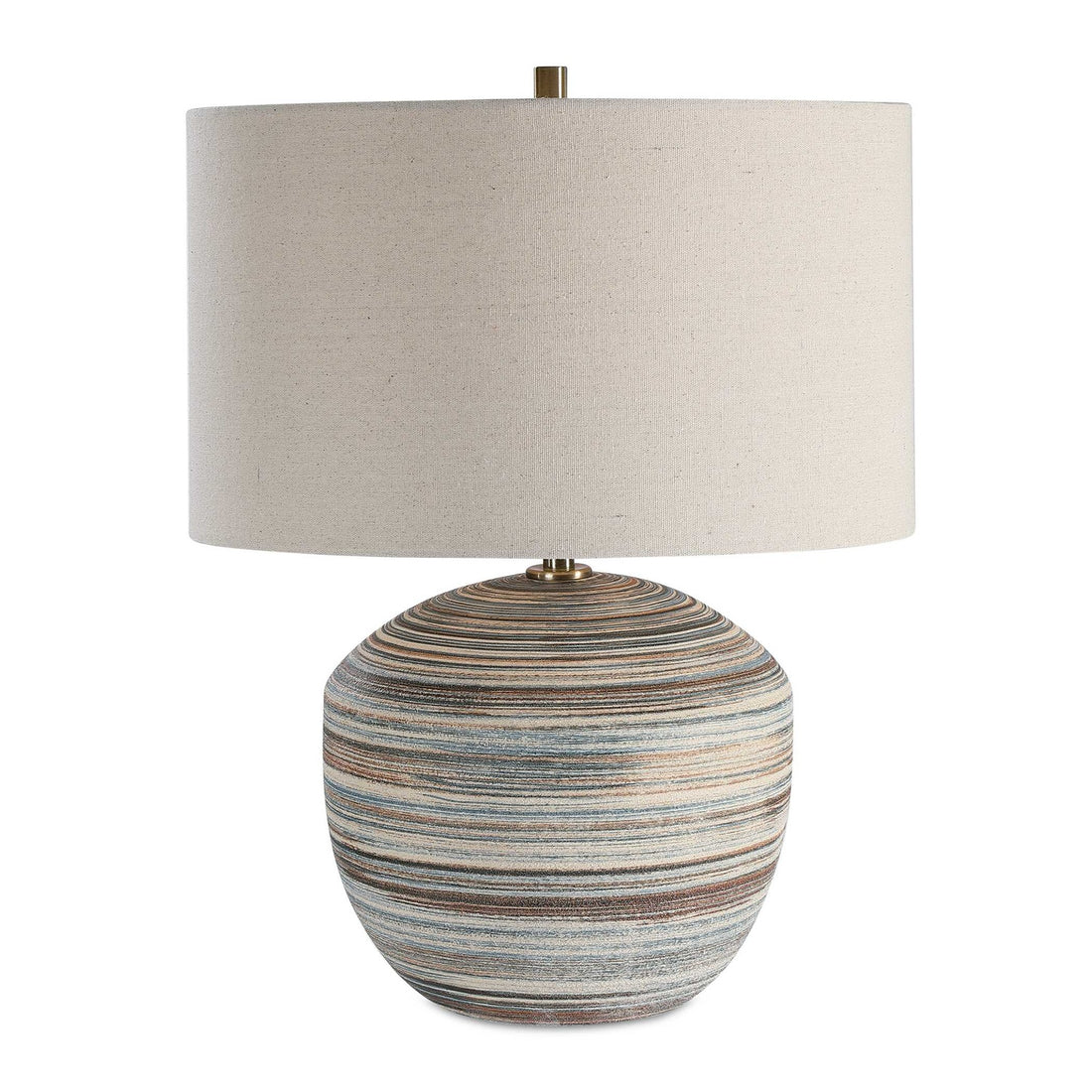 UTTERMOST, PROSPECT STRIPED ACCENT LAMP, TABLE LAMPS