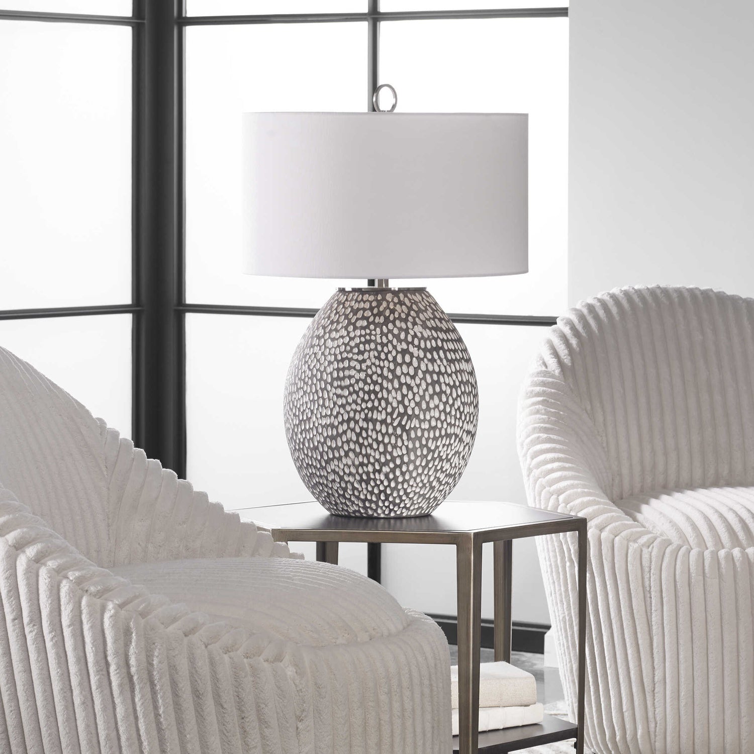 UTTERMOST, CYPRIEN TABLE LAMP, TABLE LAMPS