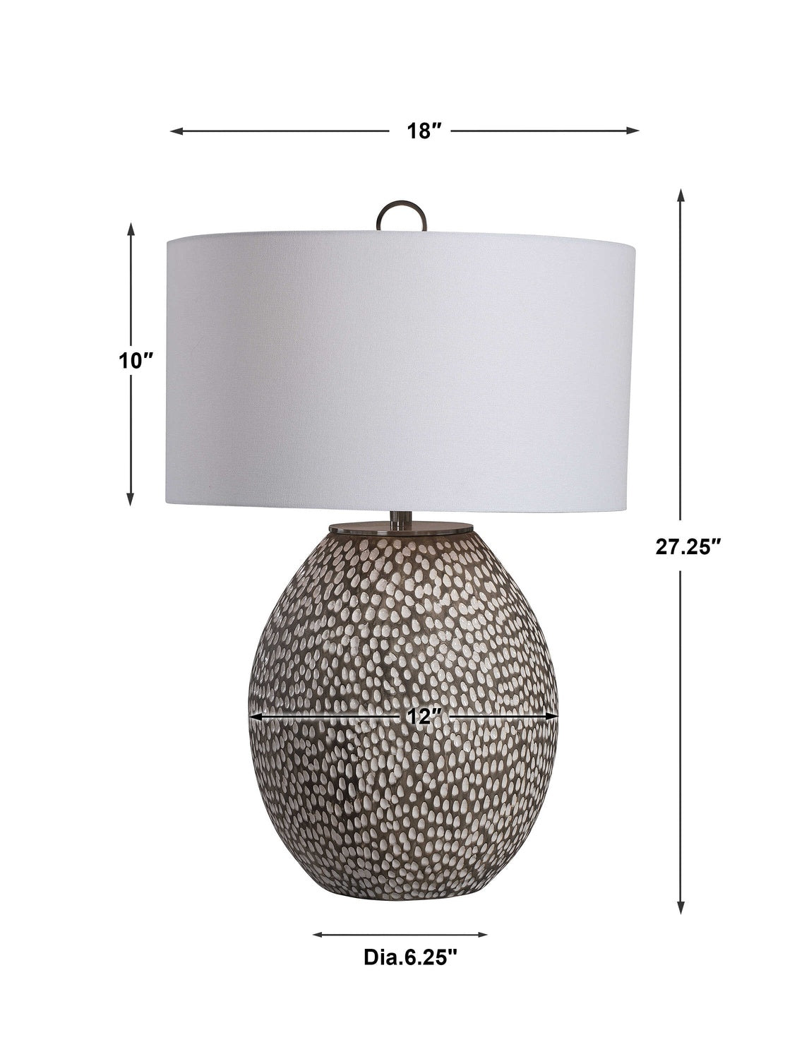 UTTERMOST, CYPRIEN TABLE LAMP, TABLE LAMPS