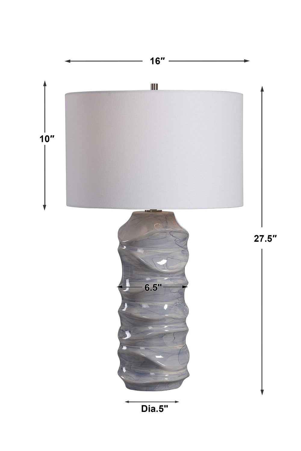 UTTERMOST, Waves & Table Lamp, TABLE LAMPS