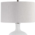 UTTERMOST, Whiteout Mottled Table Lamp, TABLE LAMPS
