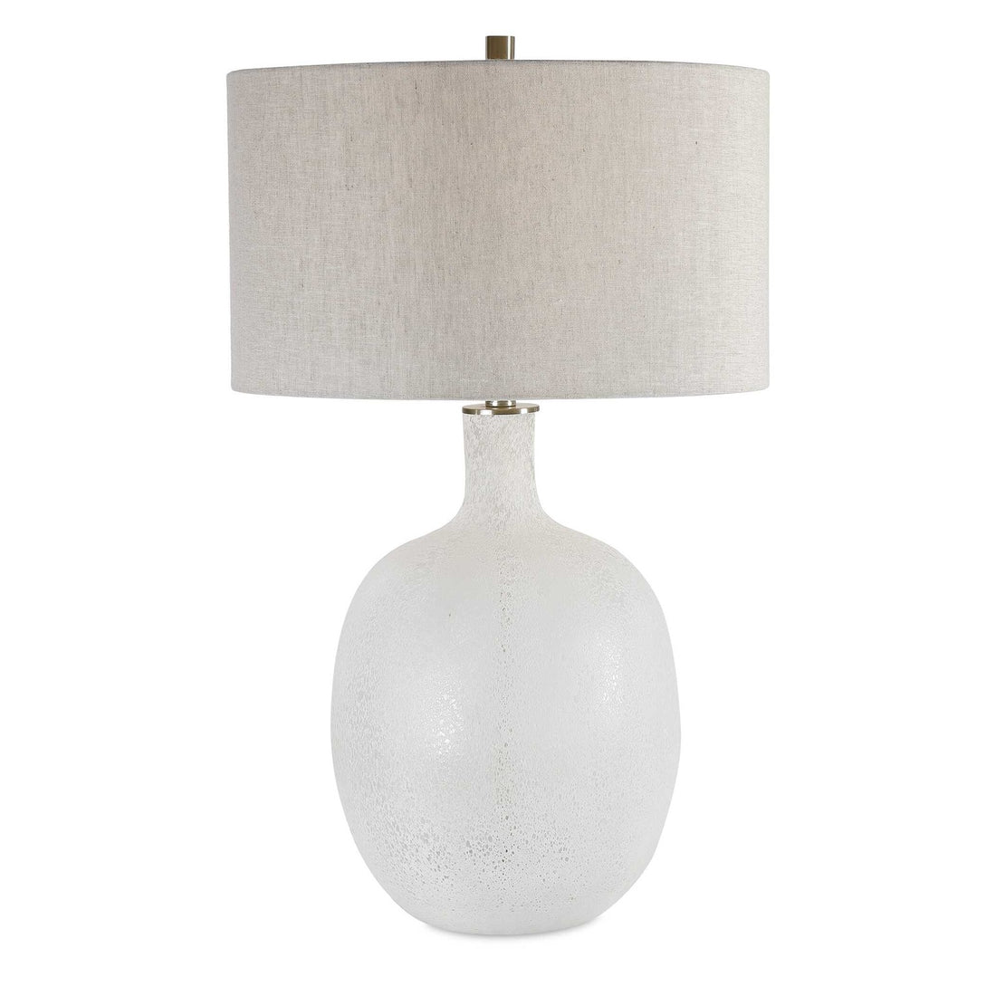 UTTERMOST, Whiteout Mottled Table Lamp, TABLE LAMPS