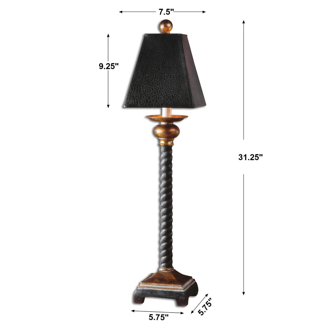 UTTERMOST, Bellcord Buffet Lamp, TABLE LAMPS