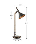 UTTERMOST, DUVALL TASK LAMP, TABLE LAMPS